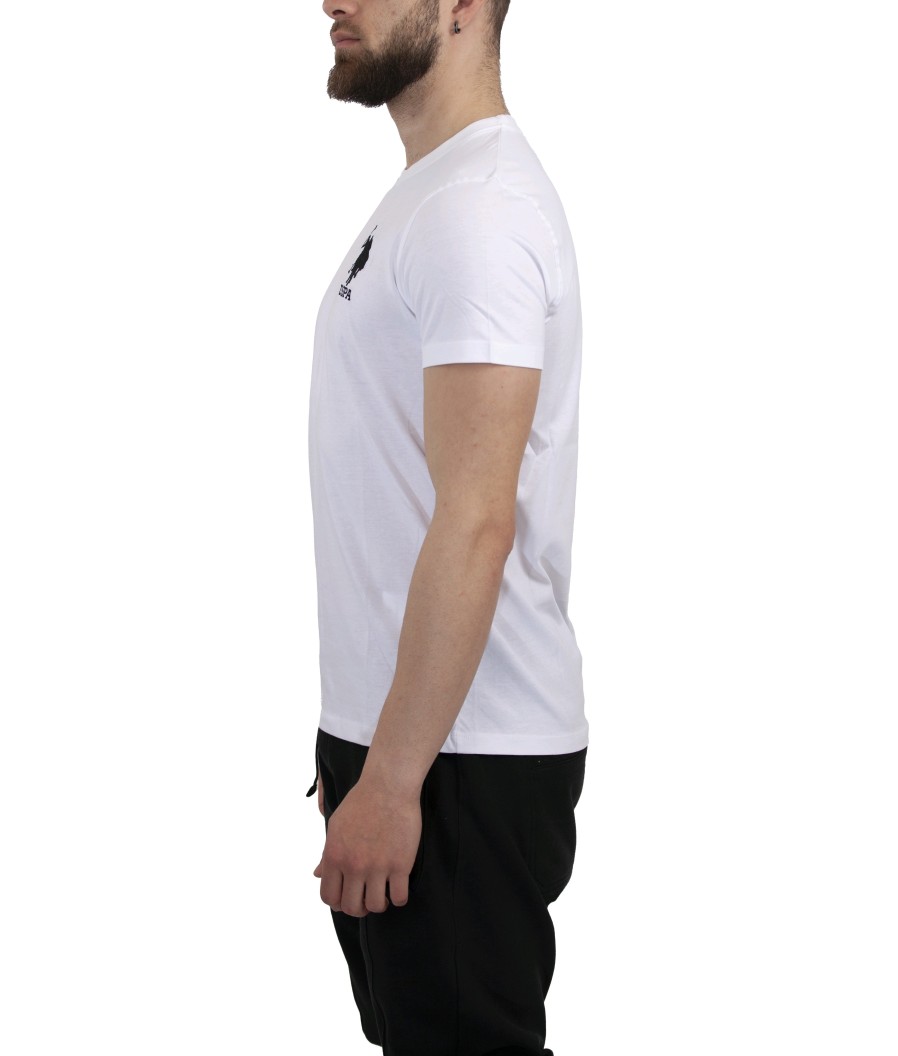 U.s.polo assn. Uspolo Assn. T-Shirt Mick 49351 Cbtd New